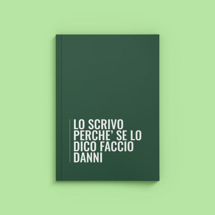 Lo scrivo perché se lo dico faccio danni