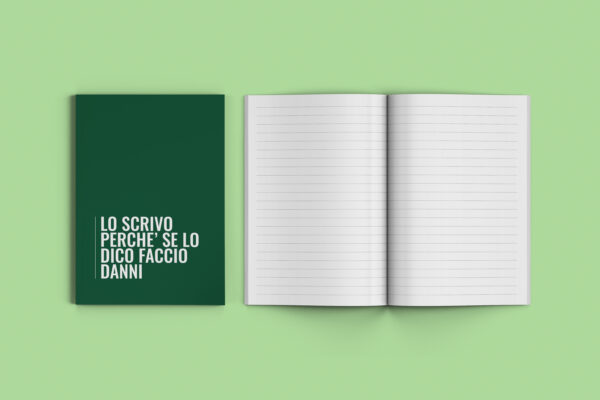 Lo scrivo perché se lo dico faccio danni